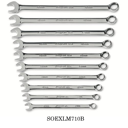 Snapon Hand Tools Long Handle Wrench Set, MM